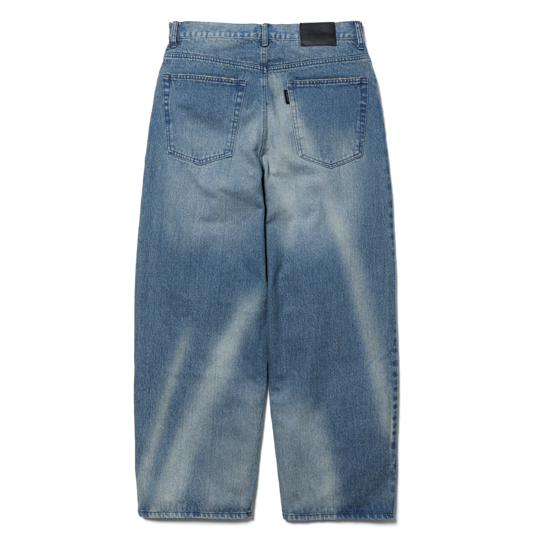 F-LAGSTUF-F SUN FADE 5POCKET DENIM PANTS (INDIGO) フラグスタフの