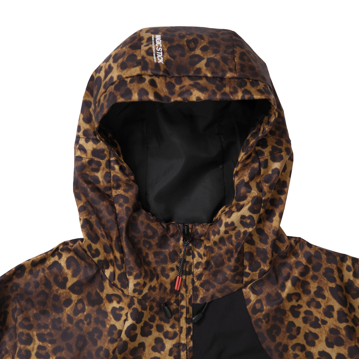 MagicStick ヒョウ柄 ナイロンジャケット Lサイズ MAGIC STICK ALL TERRAIN SHELL JACKET マジックスティックの正規