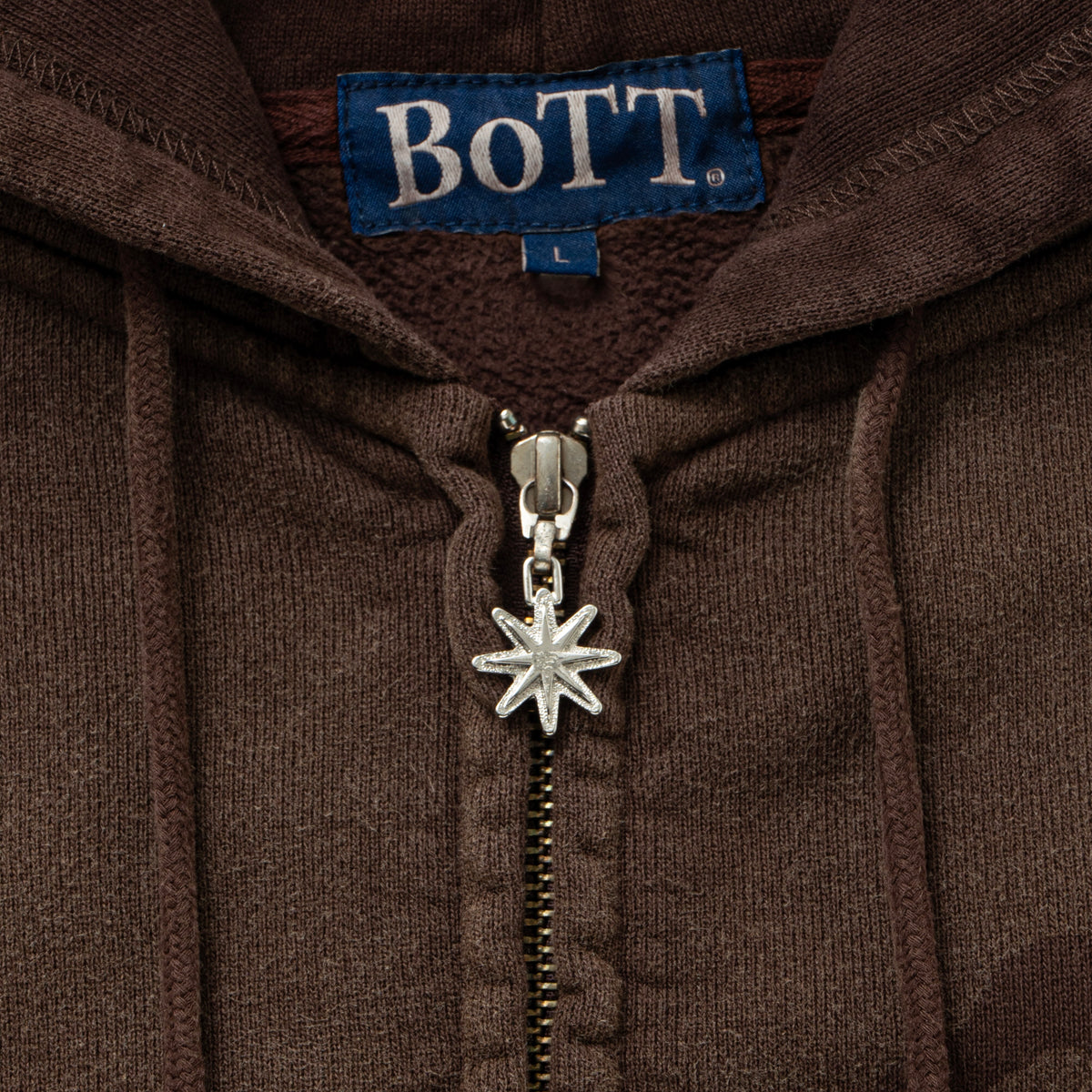 BoTT Embassy Zip Hoodie Brown Mサイズ BoTT Embassy Zip Hoodie Brown Mサイズ