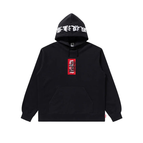 BLACK EYE PATCH (ブラックアイパッチ) / HANDLE WITH CARE HOODIE (Black)