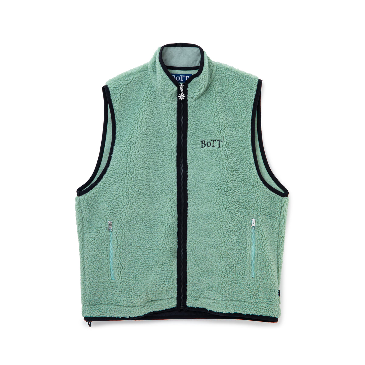 肩幅47cm値下げ不可　完売品Bott24ss  Full Zip Fleece Vest