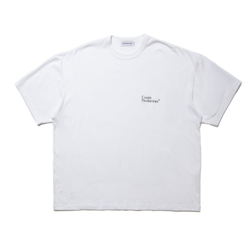 COOTIE C/R Smooth Jersey S/S Tee ( White ) 