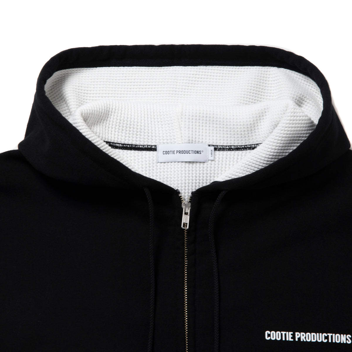 COOTIE Thermal Combination Sweat Zip Hoodie クーティーのオンライン