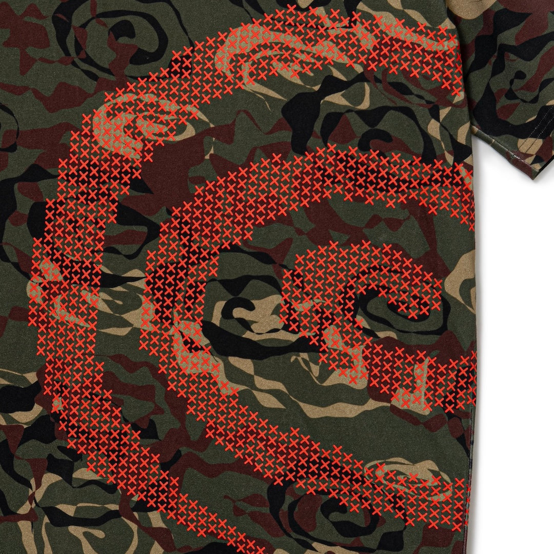トップス sol soonerorlater Cross GuruGuru camo SOL / Cross GuruGuru Tee ソル/スーナーオアレイターの正規取り扱い