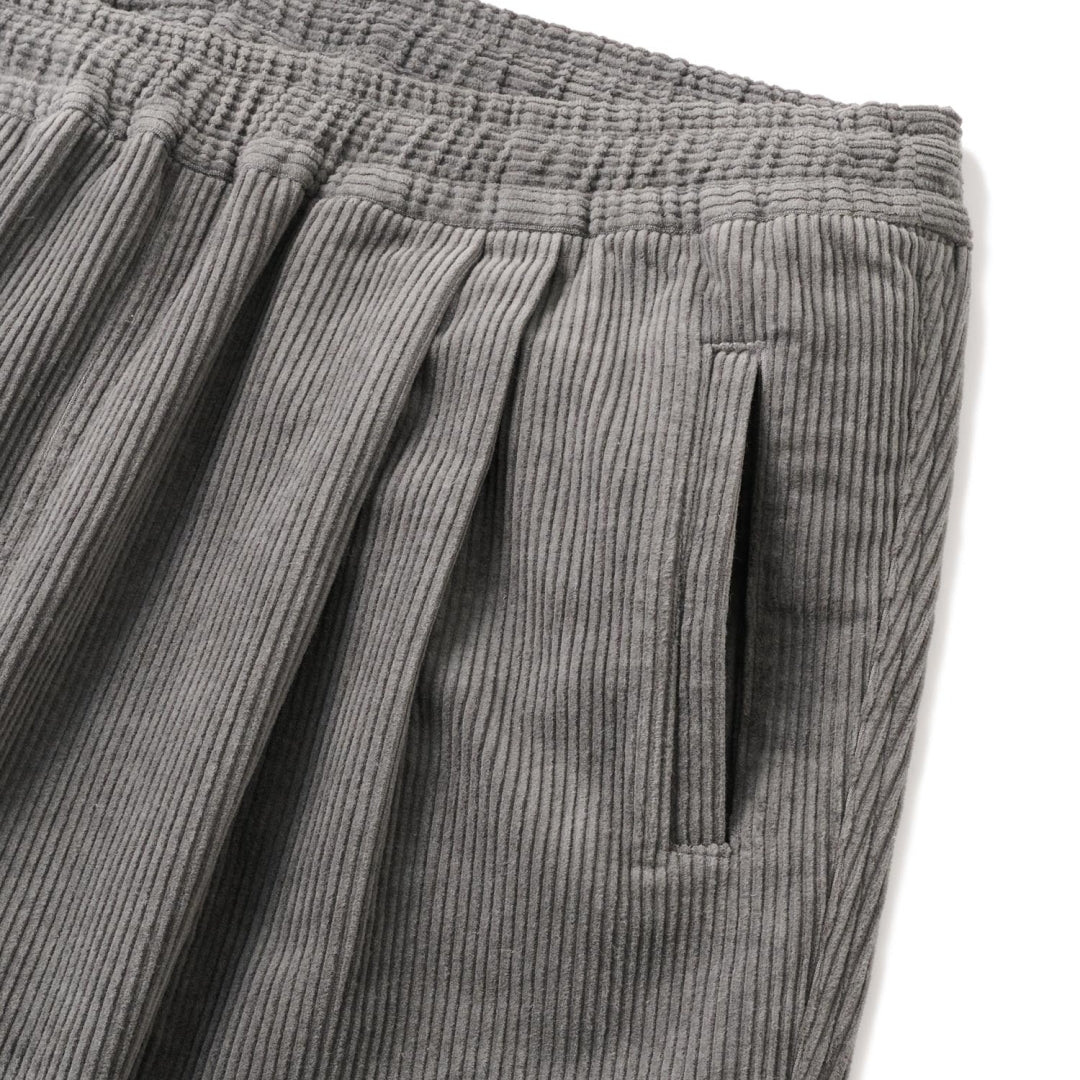 FTC エフティーシー BUGGY CORDUROY EASY PANT (CHARCOAL) の