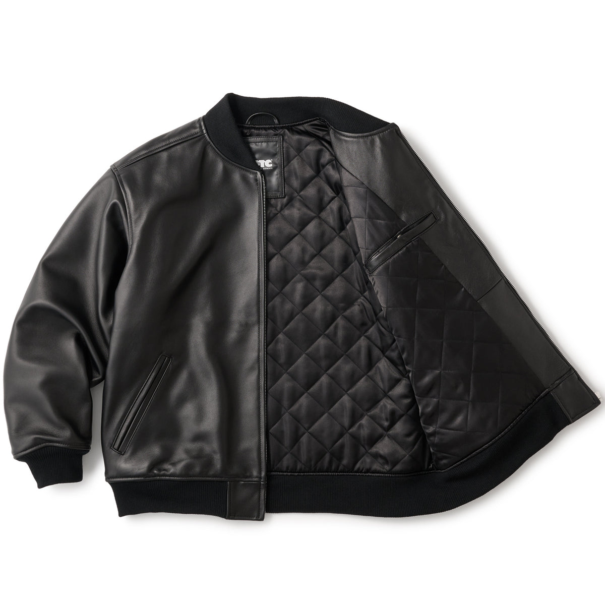 FTC エフティーシー LEATHER ZIP VARSITY JACKET のオンライン通販