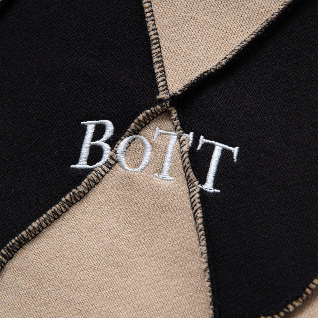 BoTT ボット / Patchwork Hoodie (Black) のオンライン通販 | HYBRYDS
