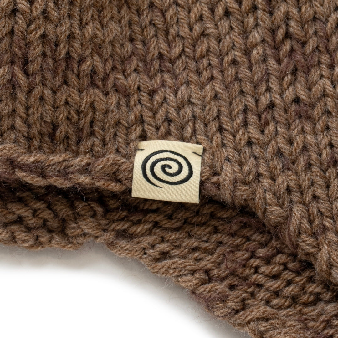 SOL / soonerorlater Hand-knitted Flight Cap ソル/スーナーオア