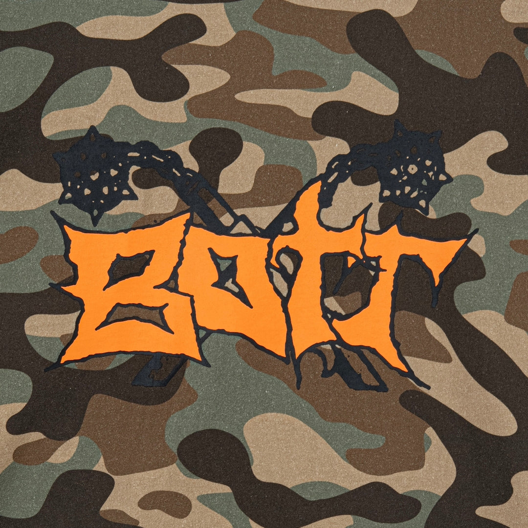 BoTT Flail Tee Camo ボット Tシャツ カモ柄 S BoTT Flail Tee ボットのオンライン通販 | HYBRYDS ONLINE STORE