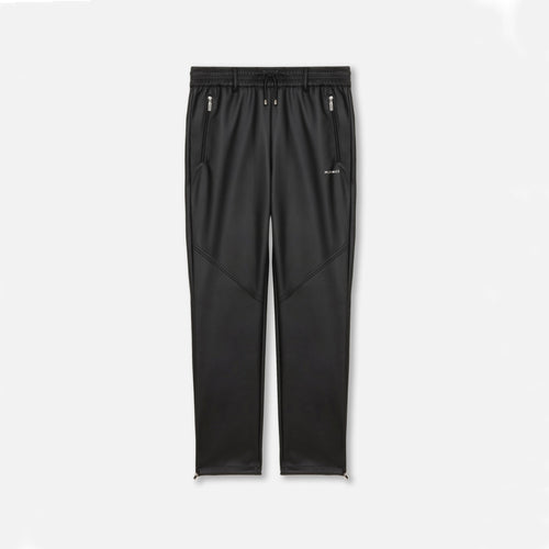 FAUX LEATHER EASY PANTS
