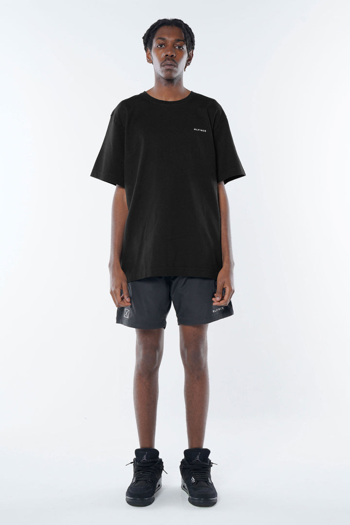 MLVINCE XL CLASSIC LOGO SHORTS BLACK 黒 - ショートパンツ