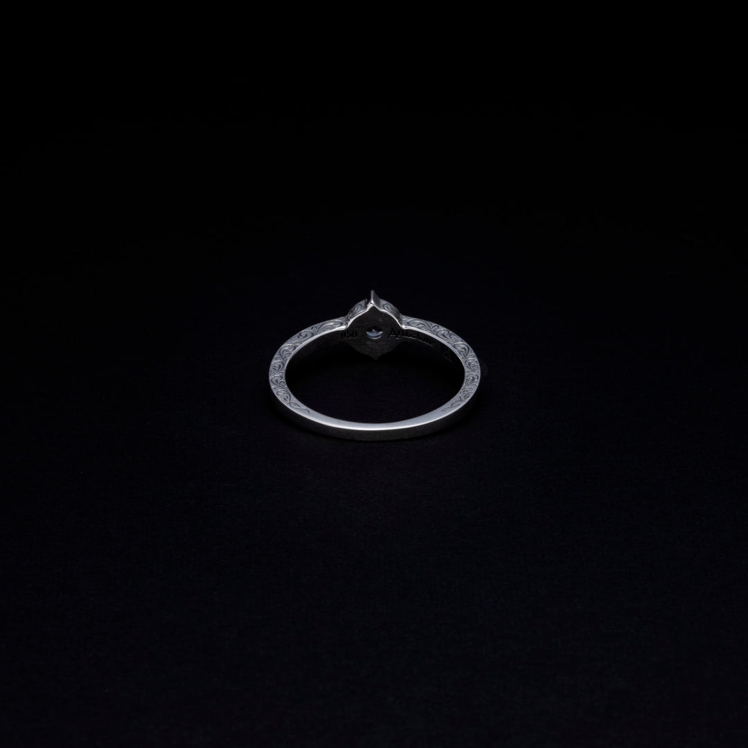 Antidote BUYERS CLUB Engraved Cutstone Ring (Silver 950