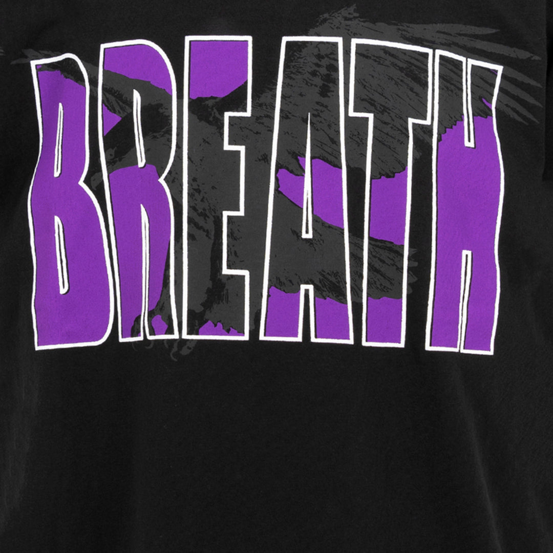 BREATH LOGO EAGLE TEE (Black x Purple) ブレスの正規取り扱い