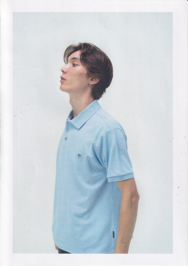 BOYS IN TOYLAND BASIC POLO SHIRT (Skyblue) HYBRYDS ハイブリッズ