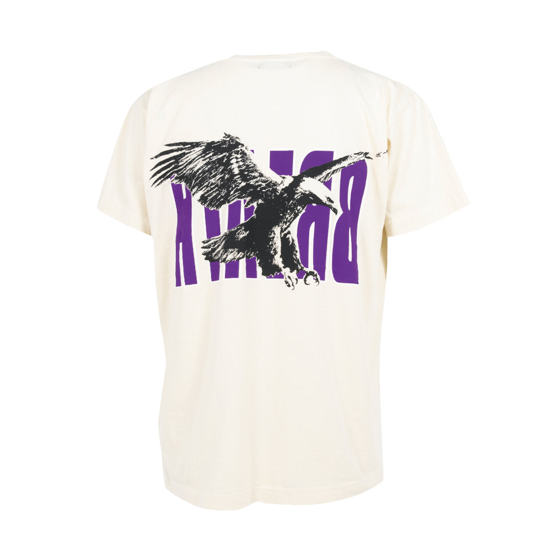 BREATH LOGO EAGLE TEE (White x Purple) ブレスの正規取り扱い