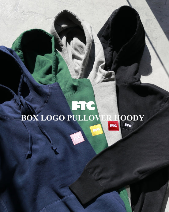FTC "BOX LOGO PULLOVER HOODY"