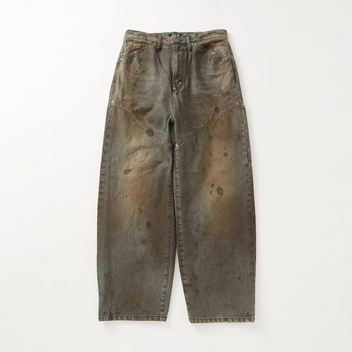 NEWCOMMUNE DIRT BAGGY DENIM
