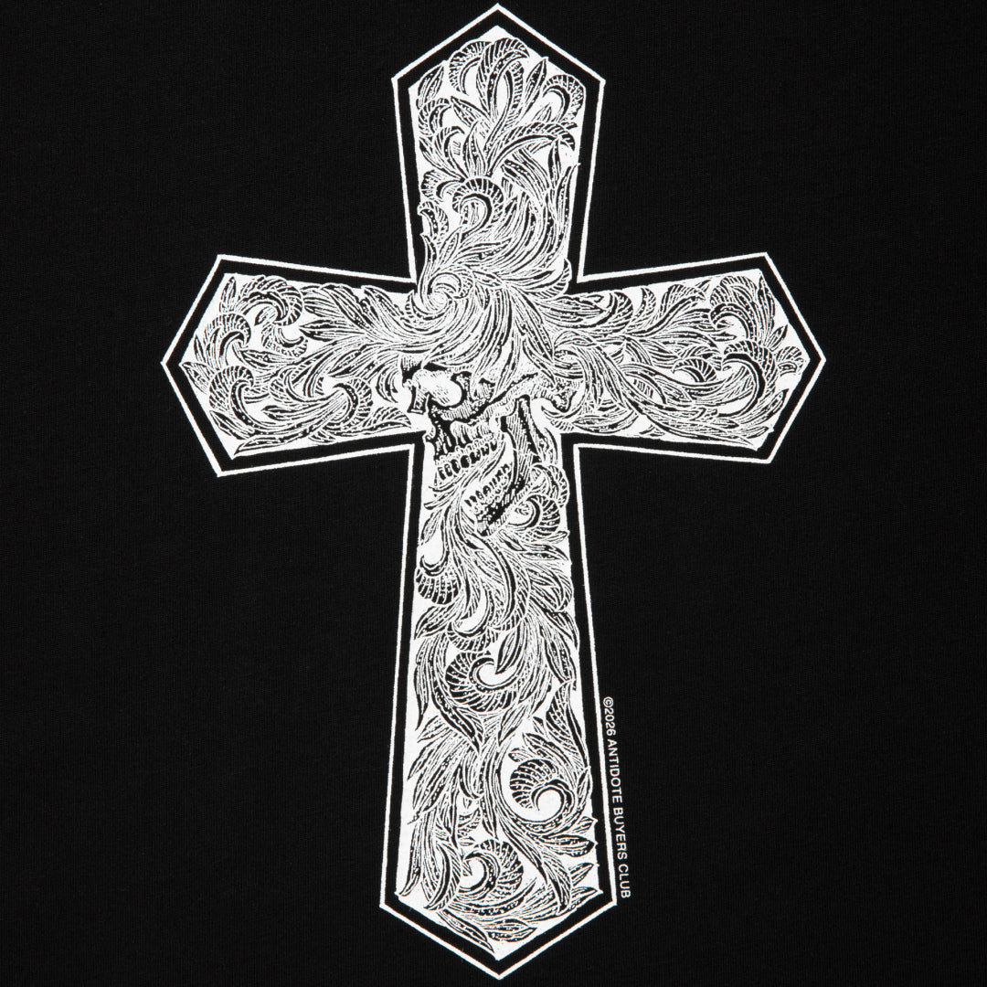 Pima Cotton S/S Tee (Leaf Skull)