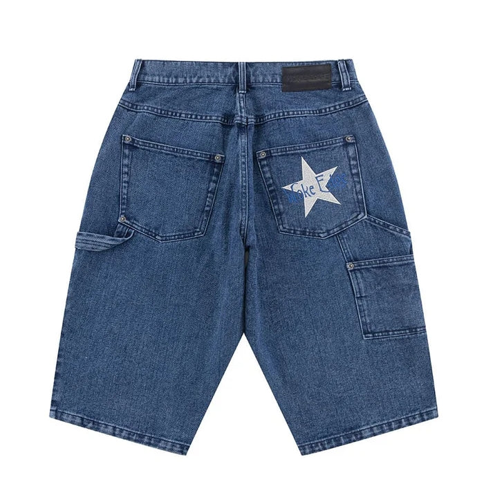 Bicolor Double Knee Shorts