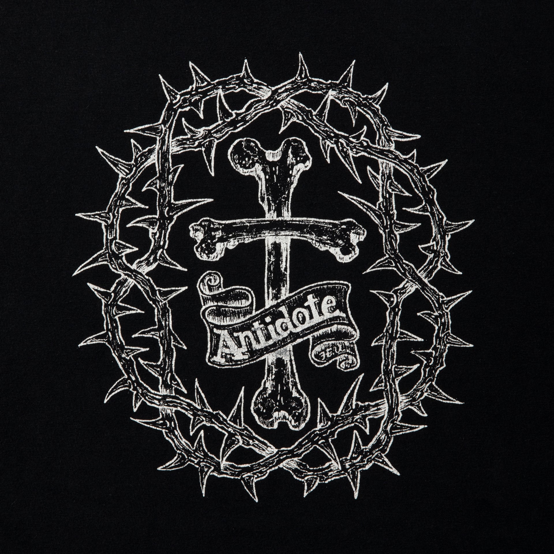Fade Wash L/S Tee (Skull Jesus)
