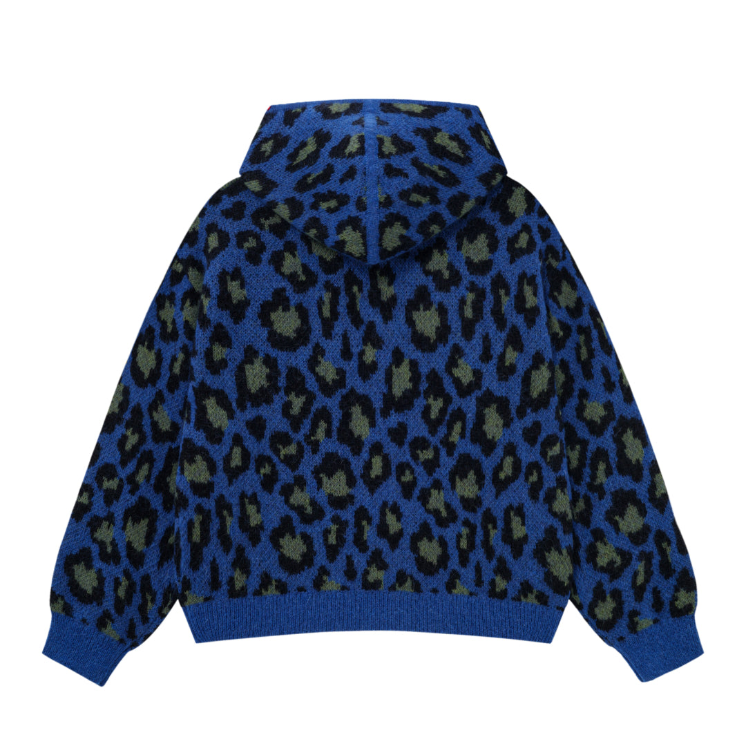 Leoparad Mohair Zip Knit