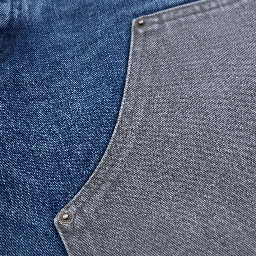 Bicolor Double Knee Shorts