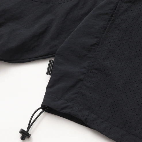 PUNCHING NYLON HOODY