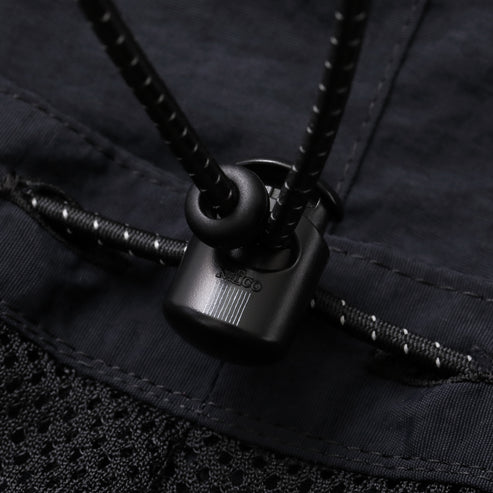 PUNCHING NYLON HOODY