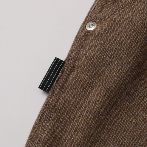 CASHMERE WOOL DOUBLE KNEE PANTS