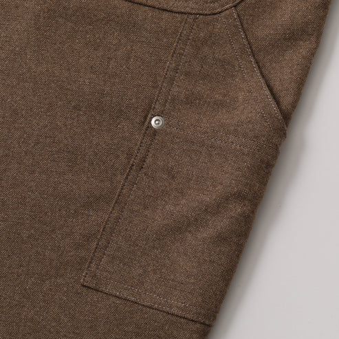 CASHMERE WOOL DOUBLE KNEE PANTS