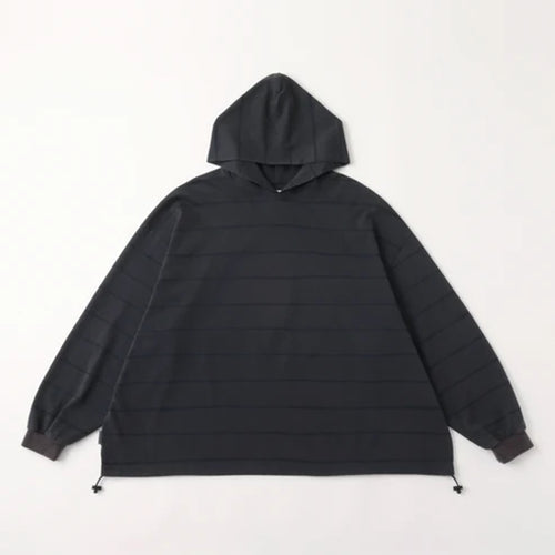 SIDE STRIPE HOODY LS TEE (DISCHARGED)