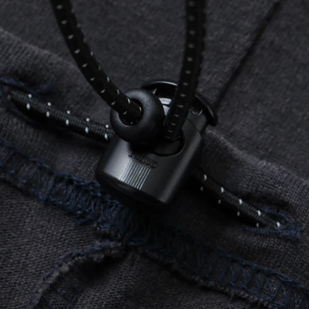 SIDE STRIPE HOODY LS TEE (DISCHARGED)