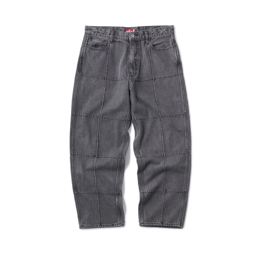 BLOCK BAGGIE DENIM PANTS