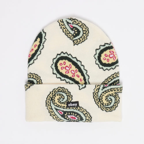 OBEY PAISLEY BEANIE