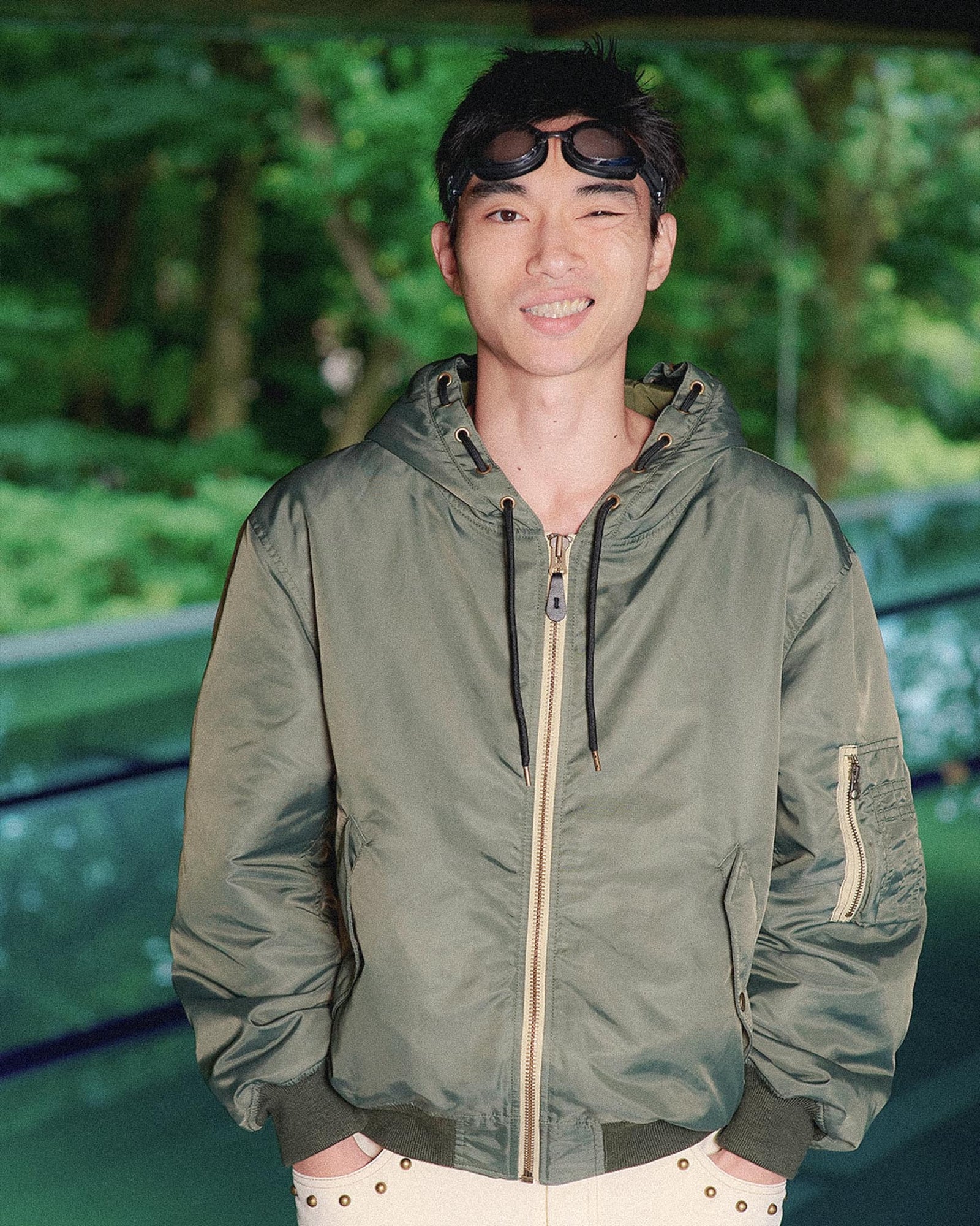 Hooded Flight Jacket