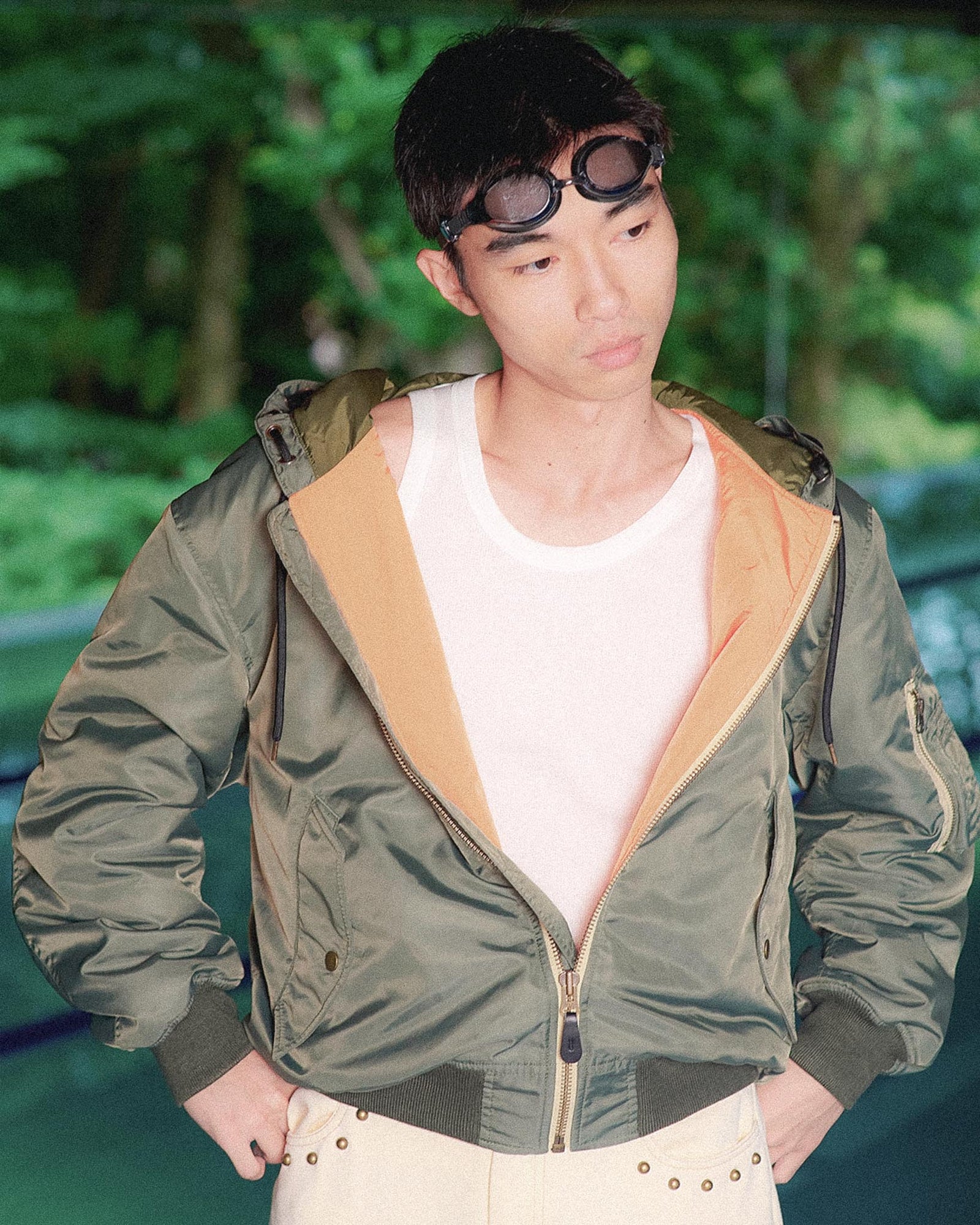 Hooded Flight Jacket