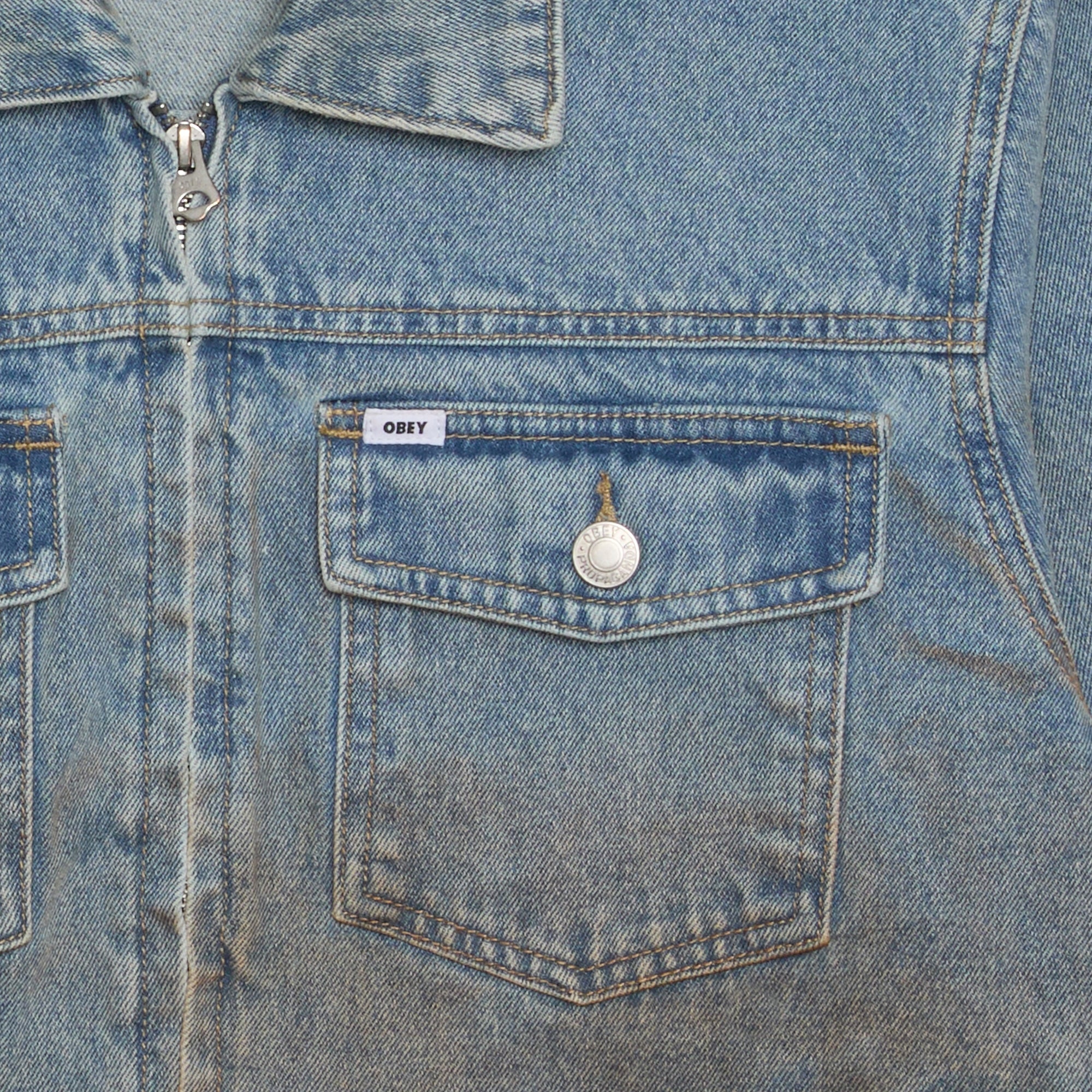 OBEY BASE TRUCKER JACKET