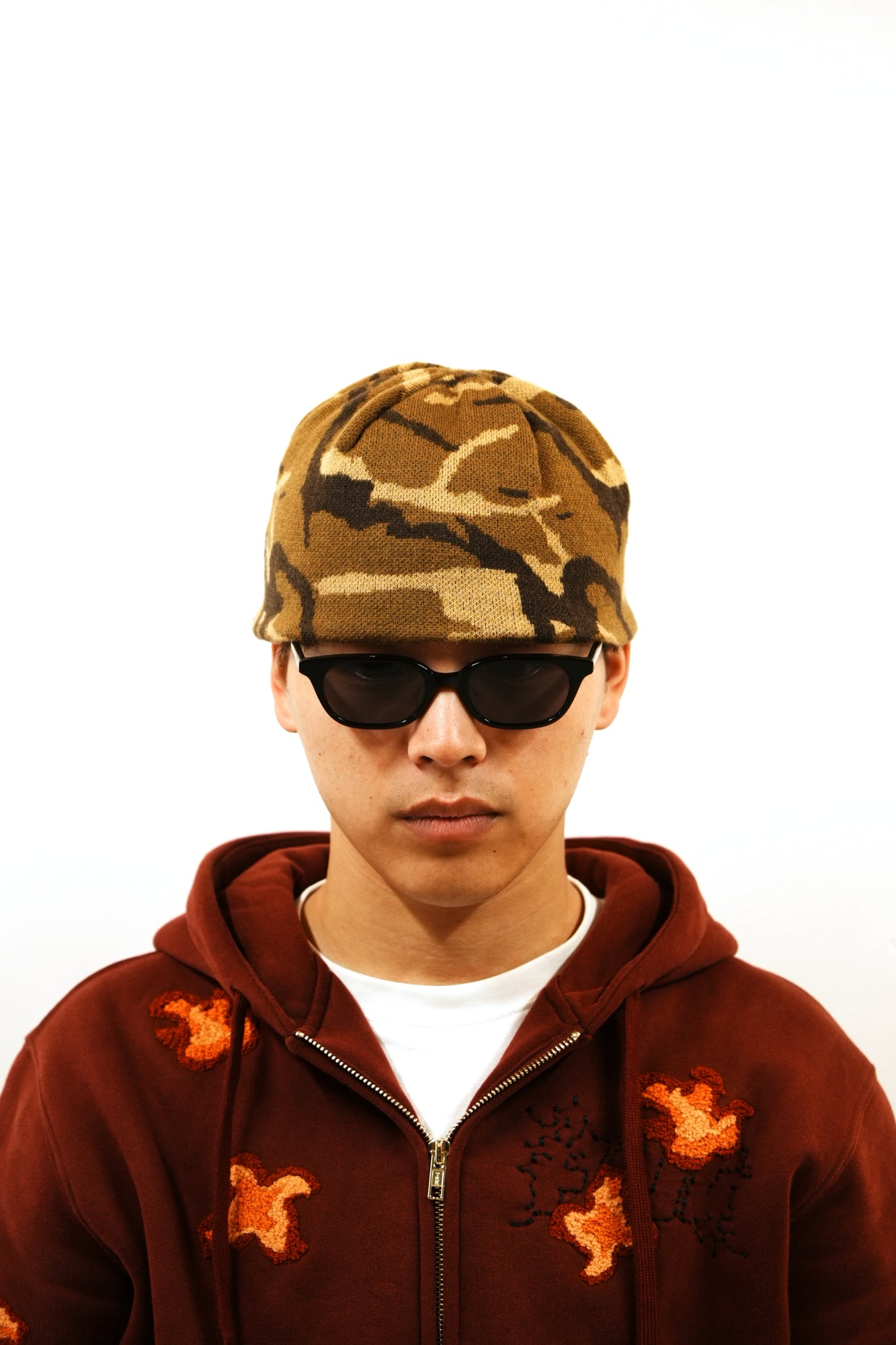 LOGO REVERSIBLE BEANIE