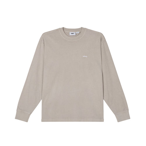 LOWERCASE PIGMENT TEE LS