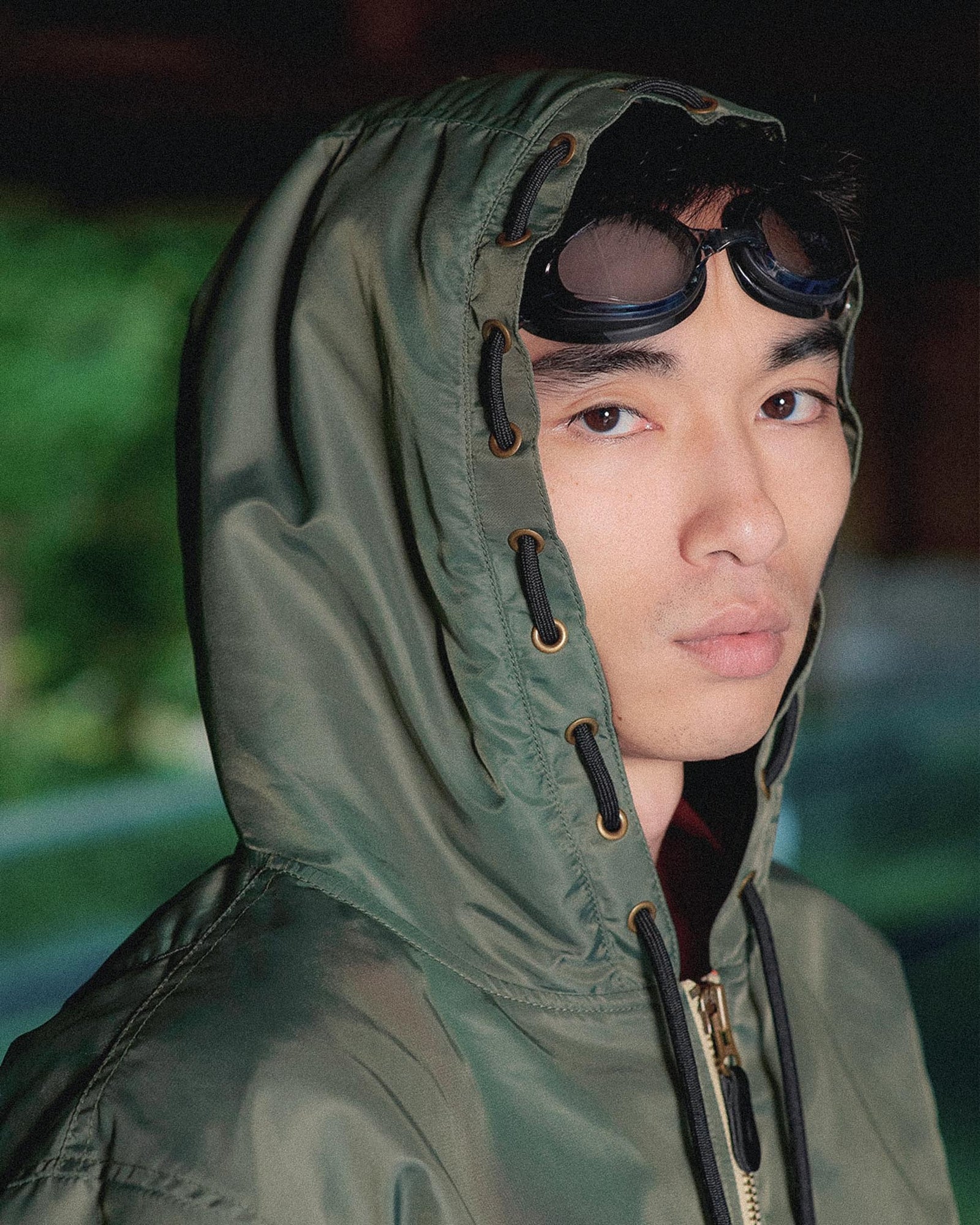 Hooded Flight Jacket