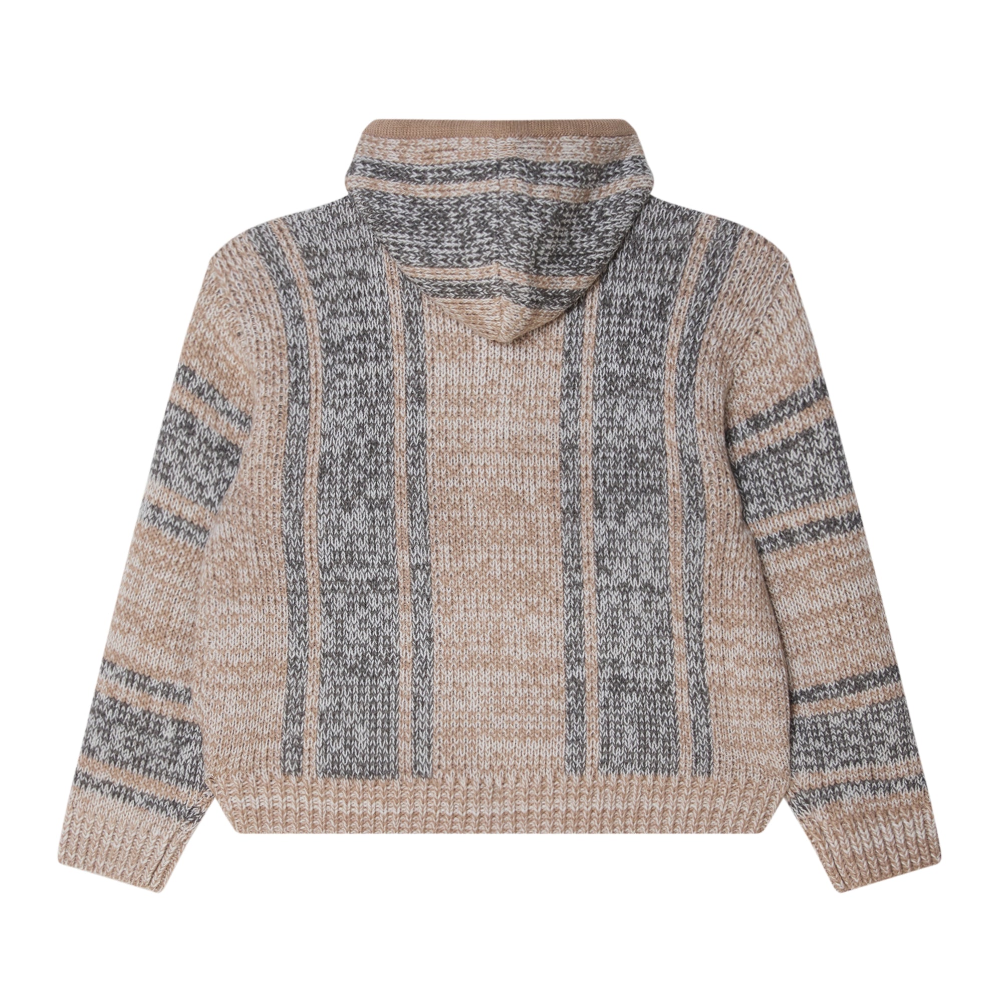ZIP UP BAJA SWEATER