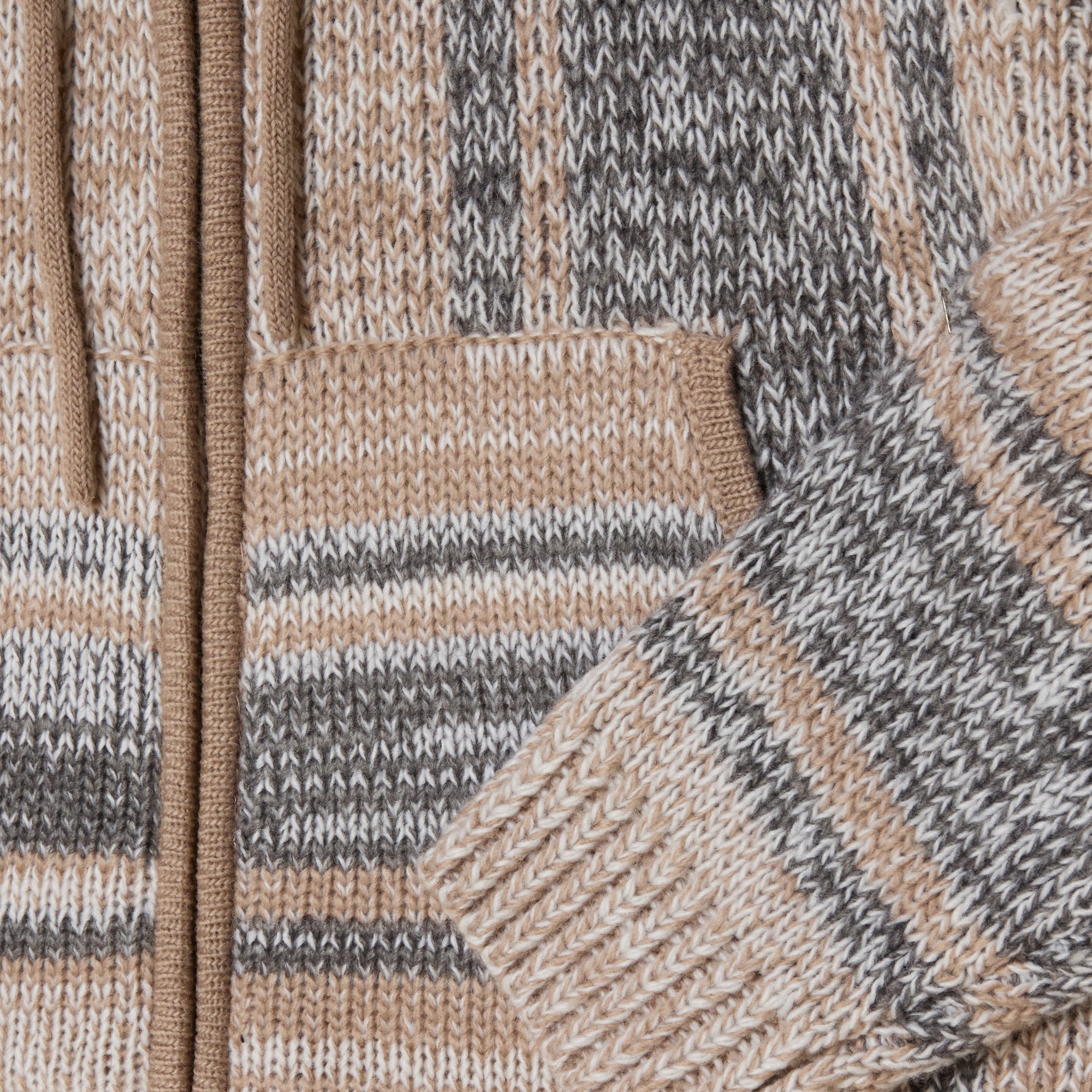 ZIP UP BAJA SWEATER