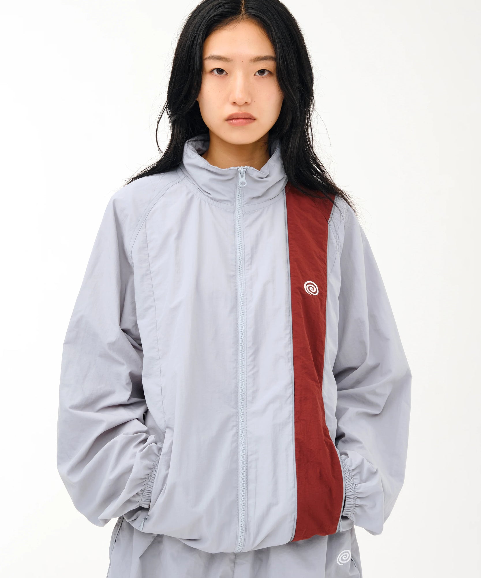 Nylon Track Jacket