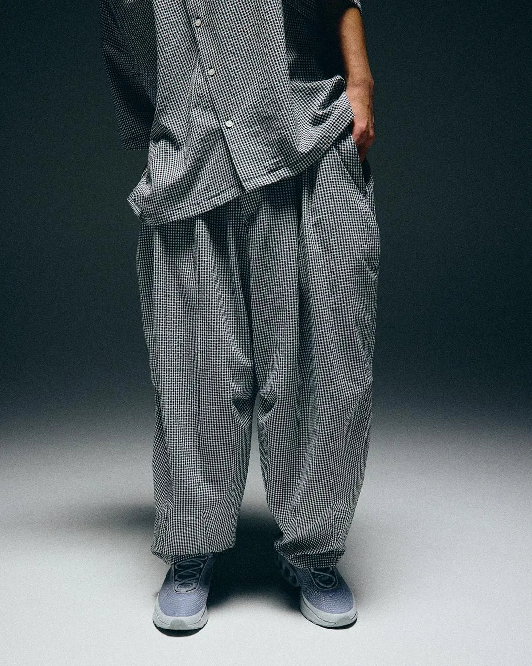 SEERSUCKER BALLOON PANTS