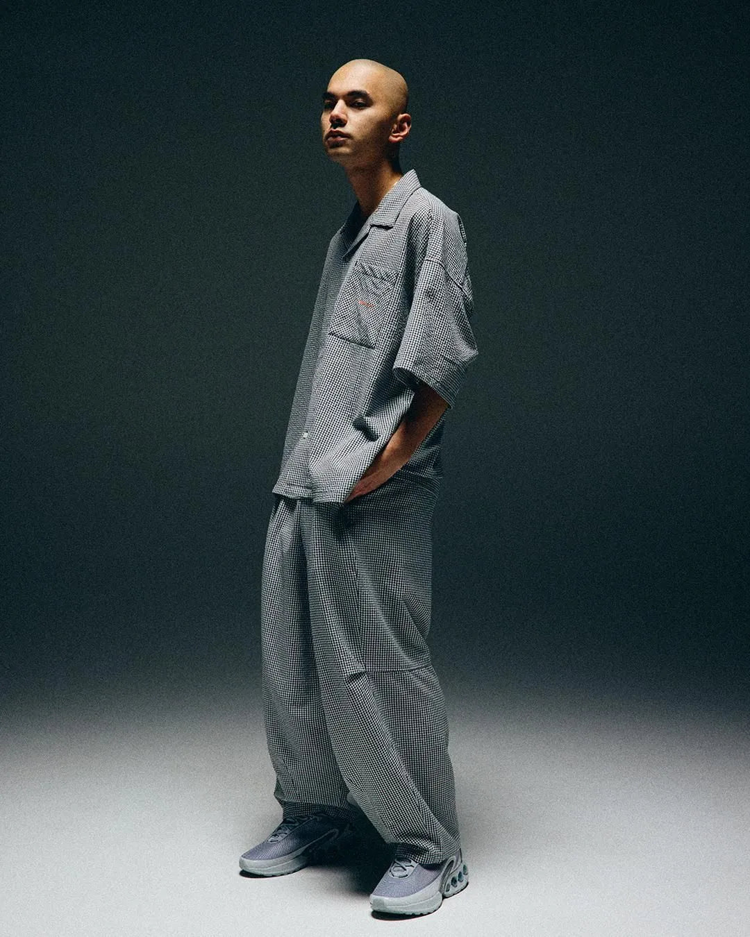 SEERSUCKER BALLOON PANTS