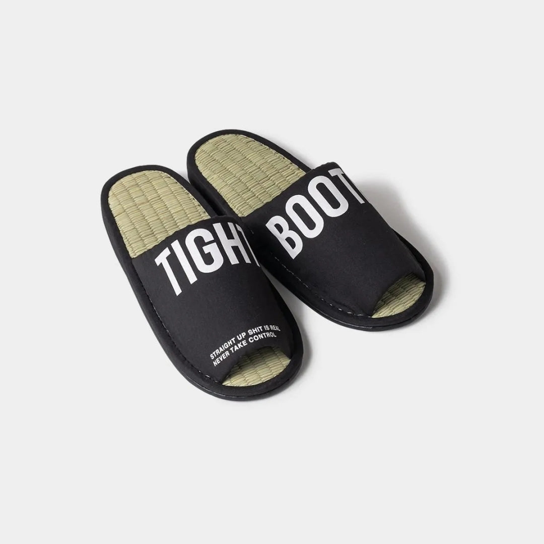 BIG LABEL ROOM SANDAL
