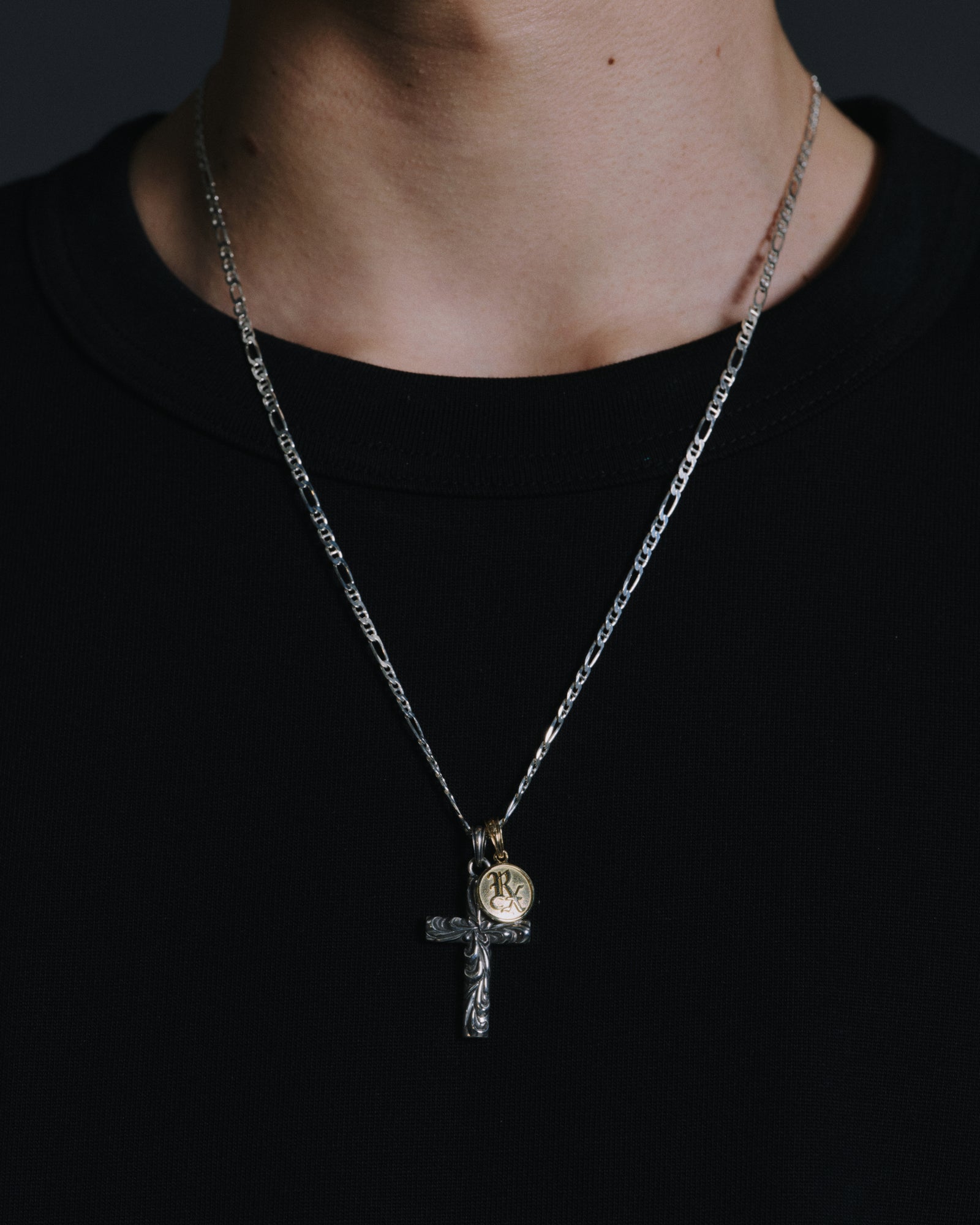 Stud Link Figaro Chain