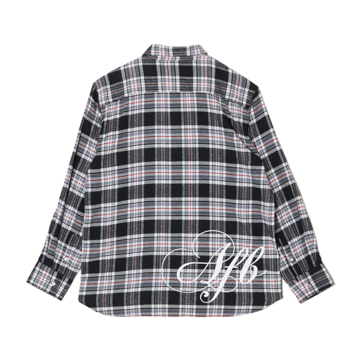 BACK LOGO FLANNEL SHIRTS