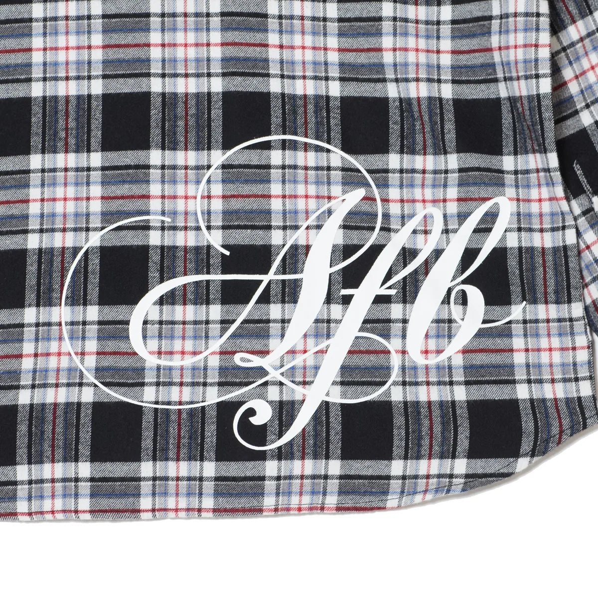 BACK LOGO FLANNEL SHIRTS