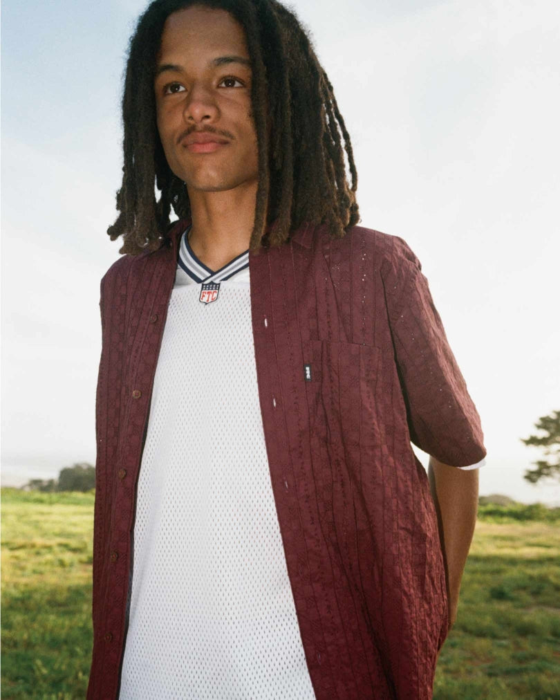 CHECKER LACE SHIRT